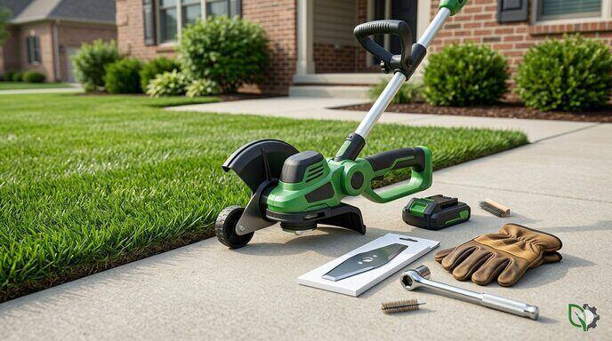 How to Change a Cordless Lawn Edger Blade Safely (Step-by-Step)