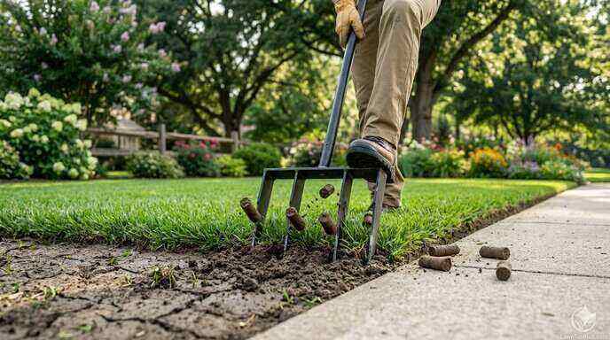 Should You Water Clay Soil Before Using a Hand Aerator
