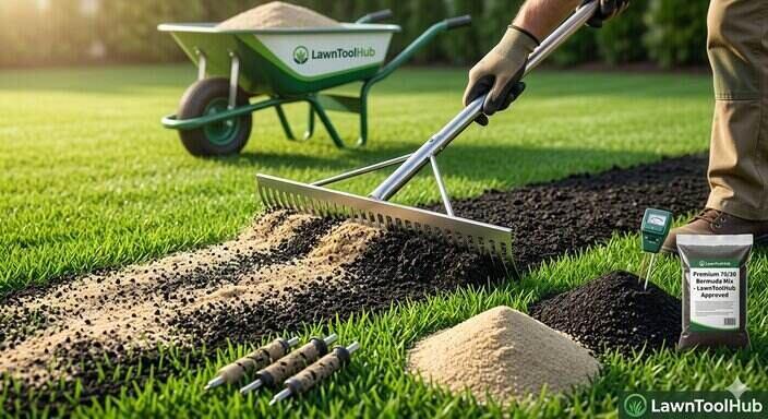What is the Best Sand Mixture for Leveling Bermuda Grass