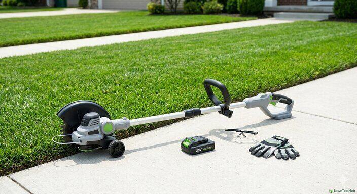 What is the Lightest Battery-Powered Lawn Edger on the Market