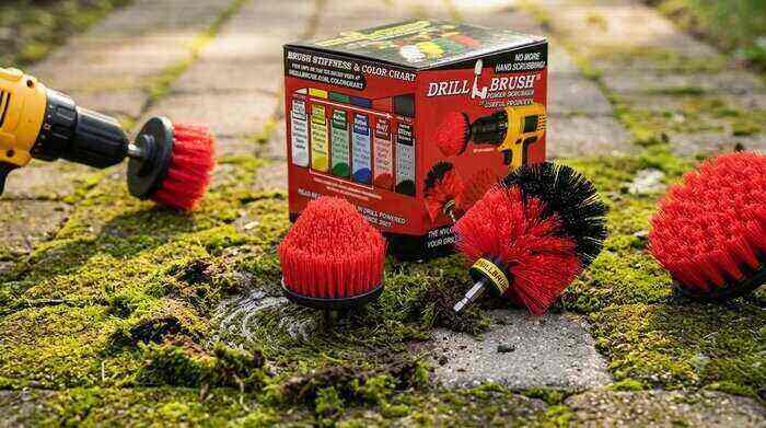 Best Handheld Power Brush for Removing Moss from Pavers Effectively
